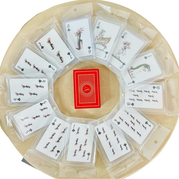 CHRISTIAN LOUBOUTIN LIMITED EDITION PLAYING CARD - Case Included - Picture 4 of 9